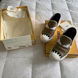 Fendi Monster Slip On Shoes 7.5 women’s size